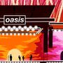Oasis Mania Customisable Tour Date And Location Art Print / Oasis Live 25 Wall Art / Oasis Worldwide Tour Memorabilia, thumbnail 2 of 3