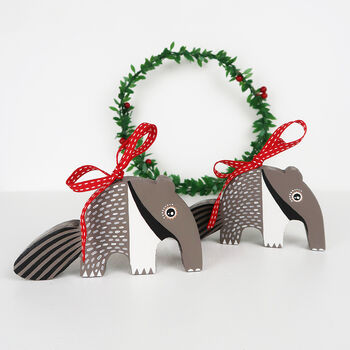 Anteater Christmas Tree Decoration, 7 of 7