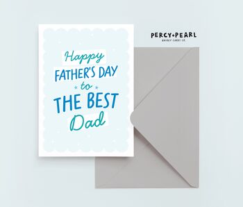 Best Dad Happy Father's Day Card, 2 of 4