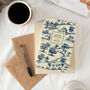 Personalised Toile De Jouy Notebook, thumbnail 3 of 9