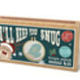 I'll Keep You Snug Christmas Mini Matchbox Cross Stitch Kit, thumbnail 2 of 5