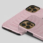 Pink Snakeskin Print Tough Case For iPhone, thumbnail 4 of 4