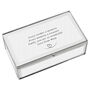 Personalised Heart Mirrored Jewellery Box – Elegant Gift For Her, thumbnail 5 of 6