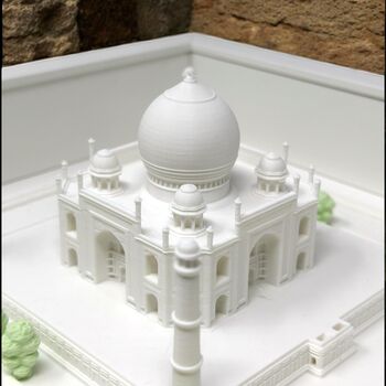 Taj Mahal 3D Printed Cityscape, 2 of 5