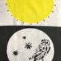 Lucienne Day Teatowel, Night And Day, thumbnail 1 of 9