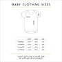 Personalised Palm Initial Baby Grow, thumbnail 4 of 8