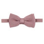 Wedding Handmade Polyester Knitted Tie In Dusty Pink, thumbnail 11 of 12