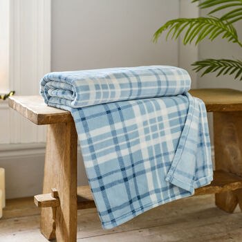 Snuggle Check Superset Fleece 140x180cm, 5 of 10