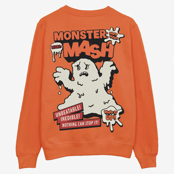 Monster Mash Men's Slogan Sweatshirt, 2 of 2