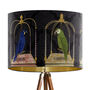 Parrot Swings Lampshade, On Gold, thumbnail 9 of 11