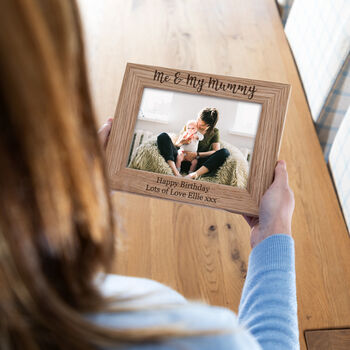 Personalised Me And My Daddy Photo Frame, 3 of 4
