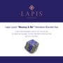 Lapis Lazuli 'Mummy And Me' Bracelet Set, thumbnail 3 of 4