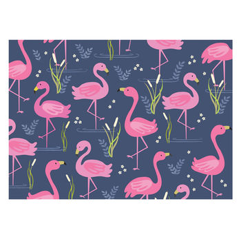 Personalised Flamingo Pattern Writing Set, 2 of 6