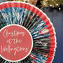 Handmade Personalised Paper Wreath Christmas Decoration, thumbnail 3 of 7