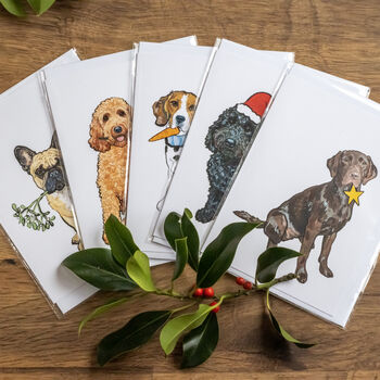 Welsh Terrier Christmas Card, 3 of 4