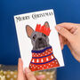 Personalised Party Dog Xmas Card, Lots Of Dog Breeds, thumbnail 10 of 11