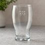 Personalised Golf Pint Glass And Coasters Gift Set For Golfers, thumbnail 1 of 12