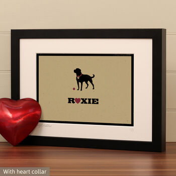 Personalised Rottweiler Print For One Or Two Dogs, 3 of 10