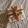 Green Daisy Flower Wrapping Paper Sheet, thumbnail 4 of 4