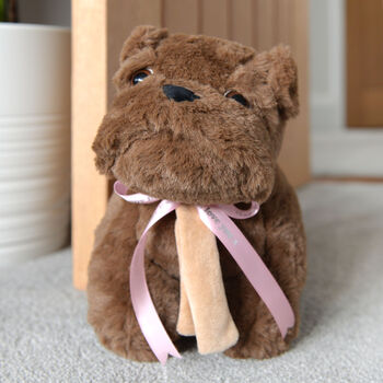 Bulldog Doorstop Brown, 5 of 12