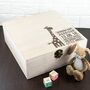 Personalised Baby Giraffe Keepsake Box, thumbnail 6 of 12