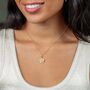 18ct Gold Angel Wings Necklace, thumbnail 3 of 6