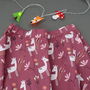 Pink Deer And Bunny Children's Skirt, thumbnail 3 of 4