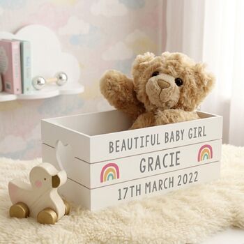 Personalised 'World's Best' Teacher Wooden Crate, 5 of 9