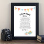 Personalised Poem 18th Birthday Gift, thumbnail 2 of 8