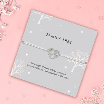 Family Tree Adjustable Bracelet, 2 of 6
