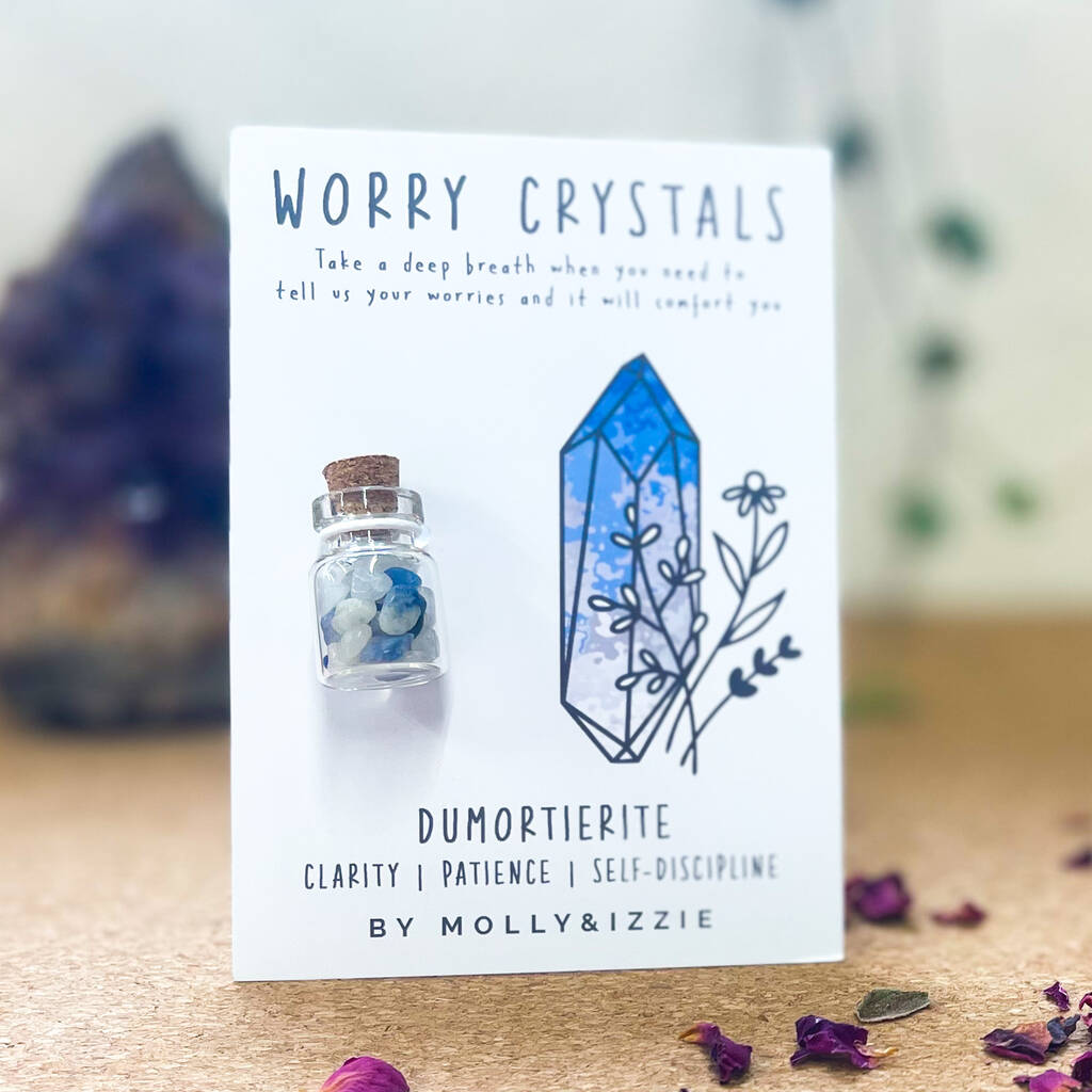 Worry Crystals Dumortierite