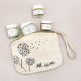 Just For Mum Dandelion Pouch With Natural Skincare, thumbnail 1 of 10