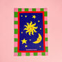 Illustrated Celestial Christmas Bauble Garland, thumbnail 4 of 11