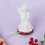 G Decor Blessing Christmas Angel Candle, thumbnail 1 of 6
