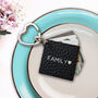 Personalised Multi Photo Flip Leather Keyring, thumbnail 1 of 10