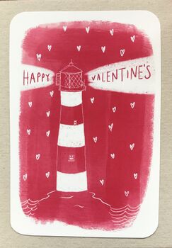Lighthouse Valentine's Day Card, 3 of 3