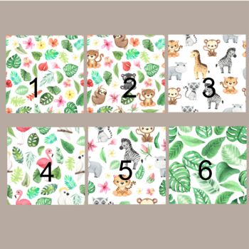 Personalised Tropical Theme Mouse Mat, 3 of 6