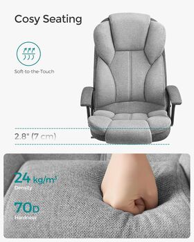 Executive Office Chair Swivel Desk Chair, 4 of 6