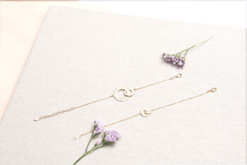 Personalised Mini Intertwined Chain Bracelet, 4 of 7