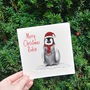 Personalised Penguin Christmas Card, thumbnail 1 of 6
