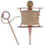 Steel Copper Plated Garden String Line Row Marker Gift, thumbnail 2 of 3