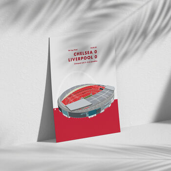 Liverpool Fa Cup Final Print, 3 of 4