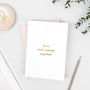 Any Text Here Foil Personalised Notebook, thumbnail 4 of 7