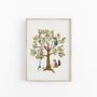 Woodland Treehouse Adventure Nursery Prints, thumbnail 5 of 5