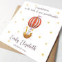 Personalised New Baby Grandparents Congratulations Card, thumbnail 1 of 2