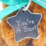 You're A Star Scottish Highland Cow Plush Soft Toy, thumbnail 2 of 4