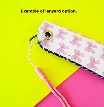 Gold Feathers Vape Case With Lanyard Or Keyring, 5 of 9