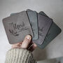 Personalised Family Christmas Coasters, thumbnail 4 of 7