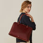 Personalised Luxury Genuine Leather Handbag 'Fiorella', thumbnail 1 of 12