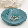 Moroccan Style Teal Ring Dish, thumbnail 1 of 4